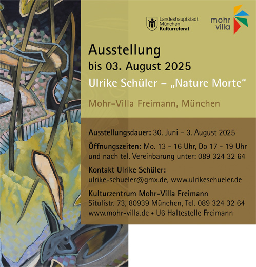 Ausstellung bis 03. August 2025 ©Ulrike Schüler