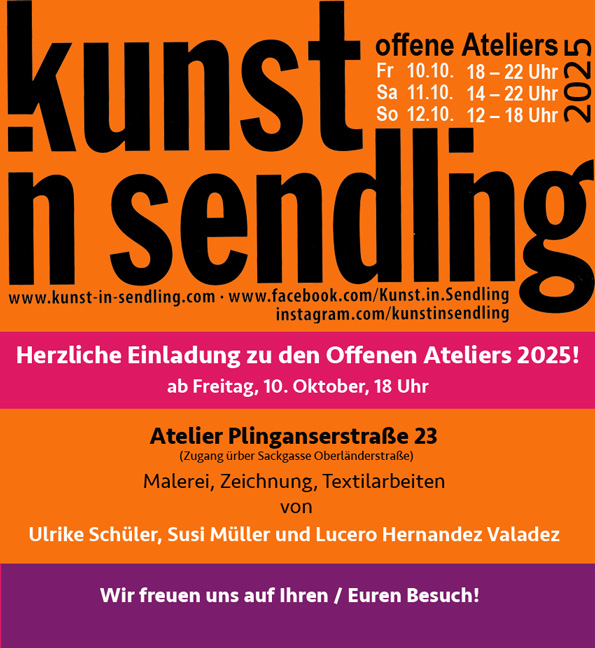 Kunst in Sendling 2025, &Muuml;nchen